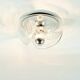 Mid-Century Space Age Glass Wave Ceiling Light - Koch & Lowy for P&P, 1970s