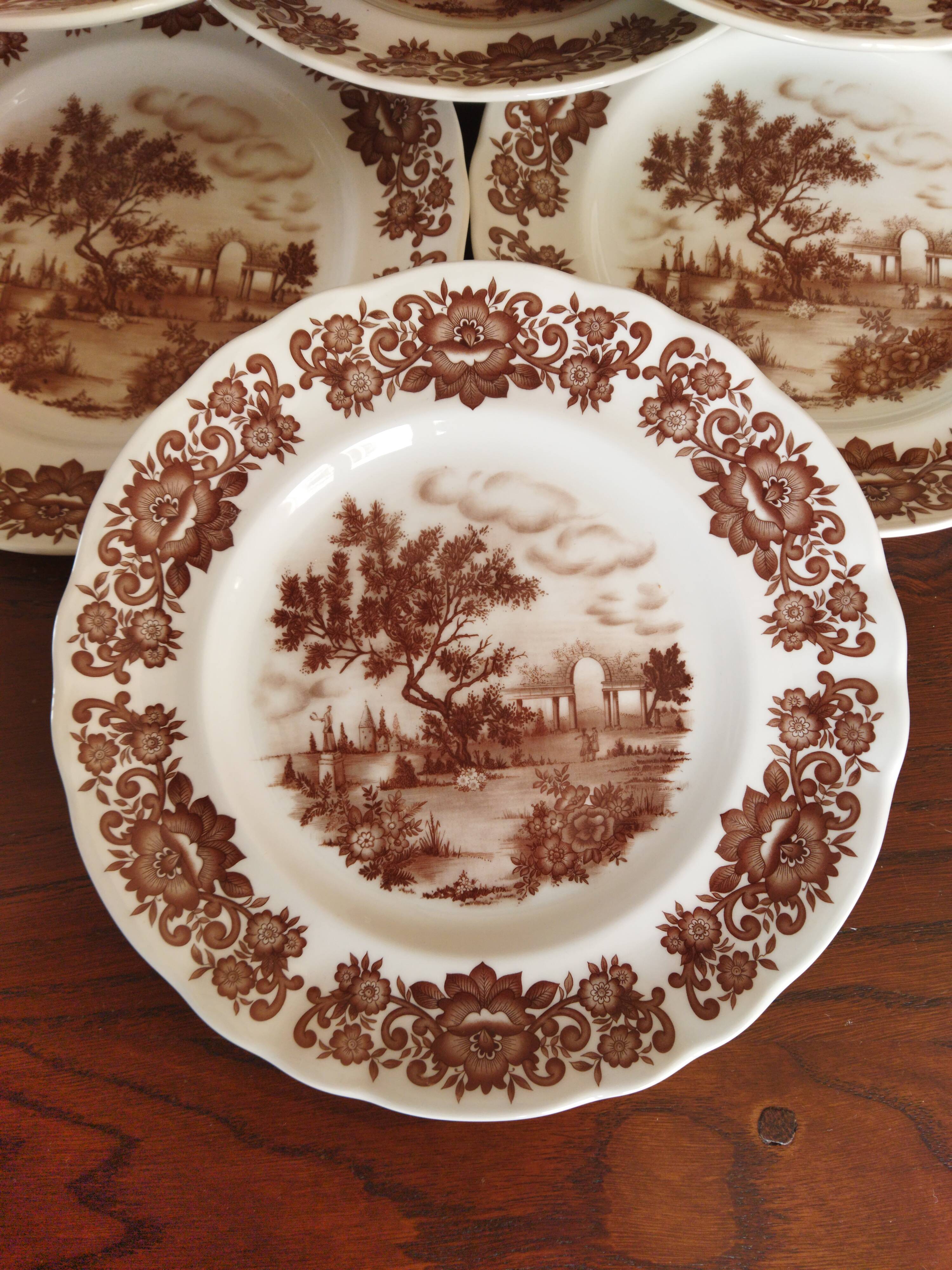 12 dessert plates Pontesa Spain