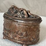 Copper jewelry box