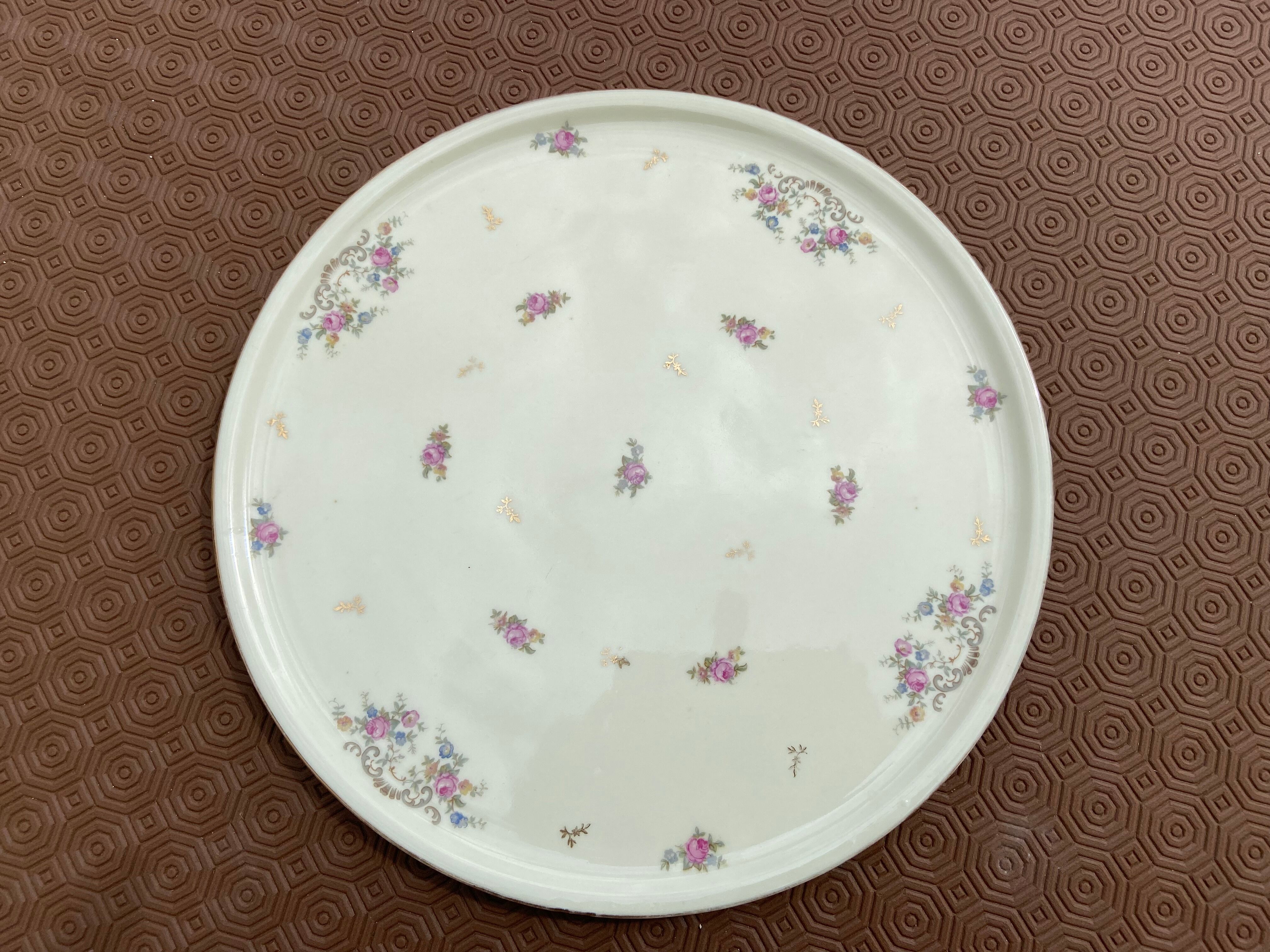 Antique Limoges earthenware dish