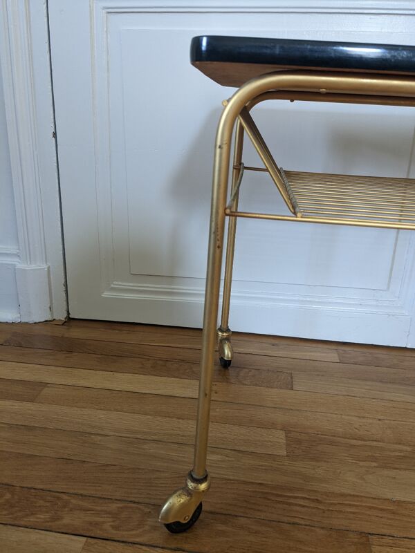 Table d'appoint range vinyles