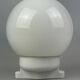 50s 60s wall lamp cellar lamp ceramic & glass Bauhaus design