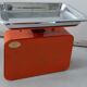 Vintage kitchen scale Stube West Germany orange