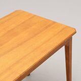 Vintage Walnut Coffee Table Carl MALMSTEN 1960 Sweden