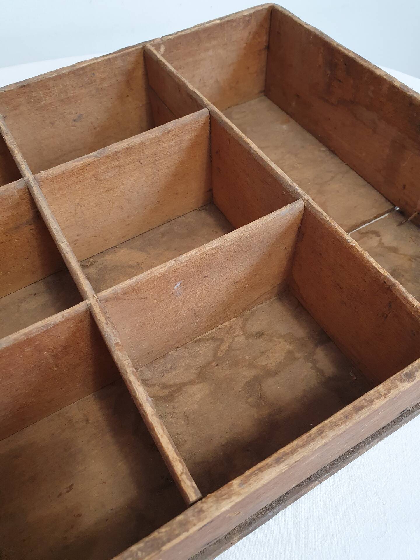 Old wooden locker / handmade display