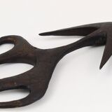 Carl Auböck Wall Sculpture Handmade Napoleon #4271, Brass, Austria