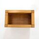 Solid wood planter from the 1970s-1980s.