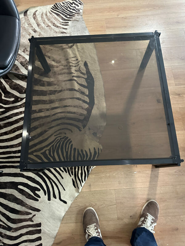 Grande table basse George Ciancimino (Mobilier International 1970)