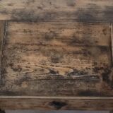 Old desk console entrance cabinet