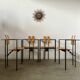 4 old raw design chairs Karl Friedrich Forster model Trix KFF postmodern 70s/80s