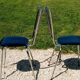 Lot de 7 chaises années 60/70