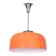 Mid-Century Chandelier in Chrome, Plastic and Glass, Italy, 1960s