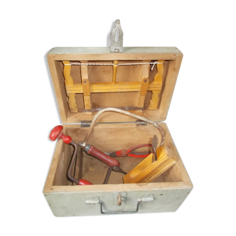 Old carpenter's crate toy