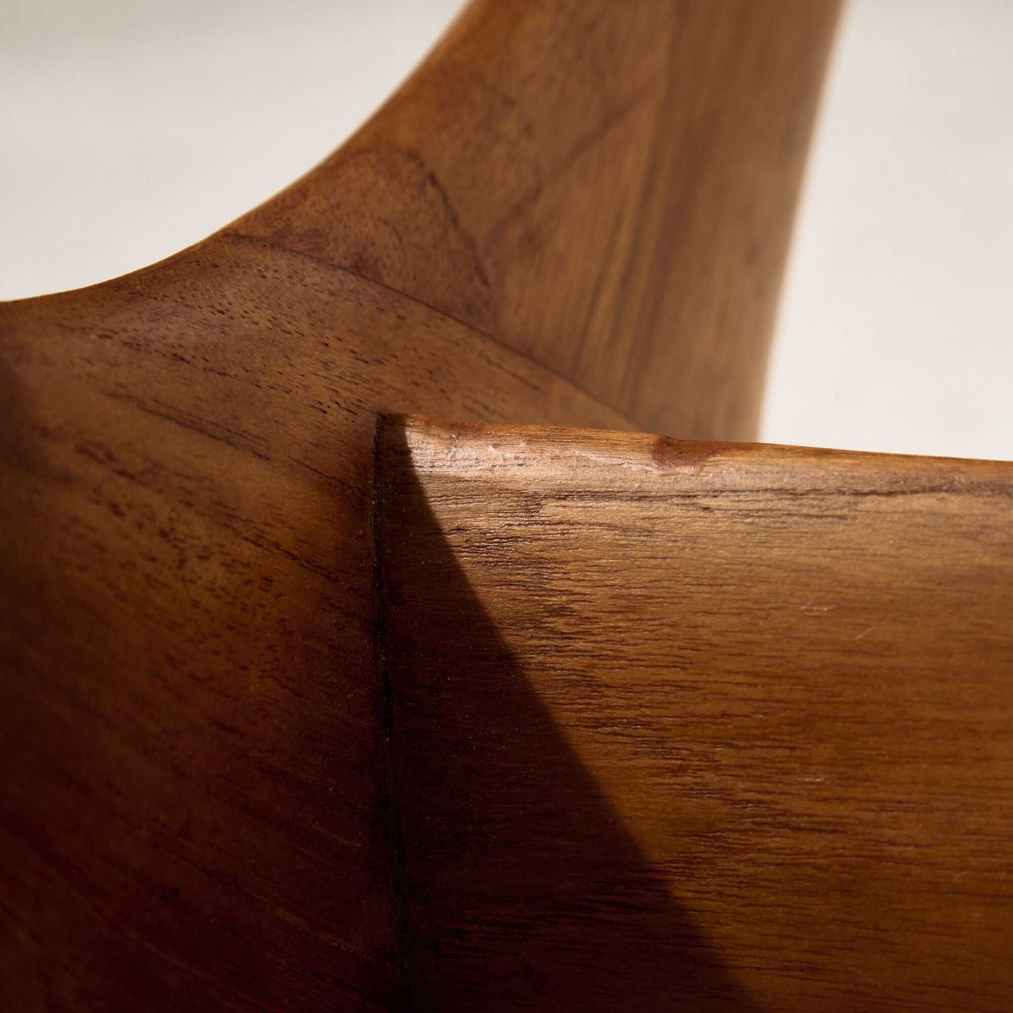 Table basse en teck Condor par Fredrik Schriever-Abeln pour Örebro Glas