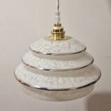 Art Deco period glass suspension in clichy glass