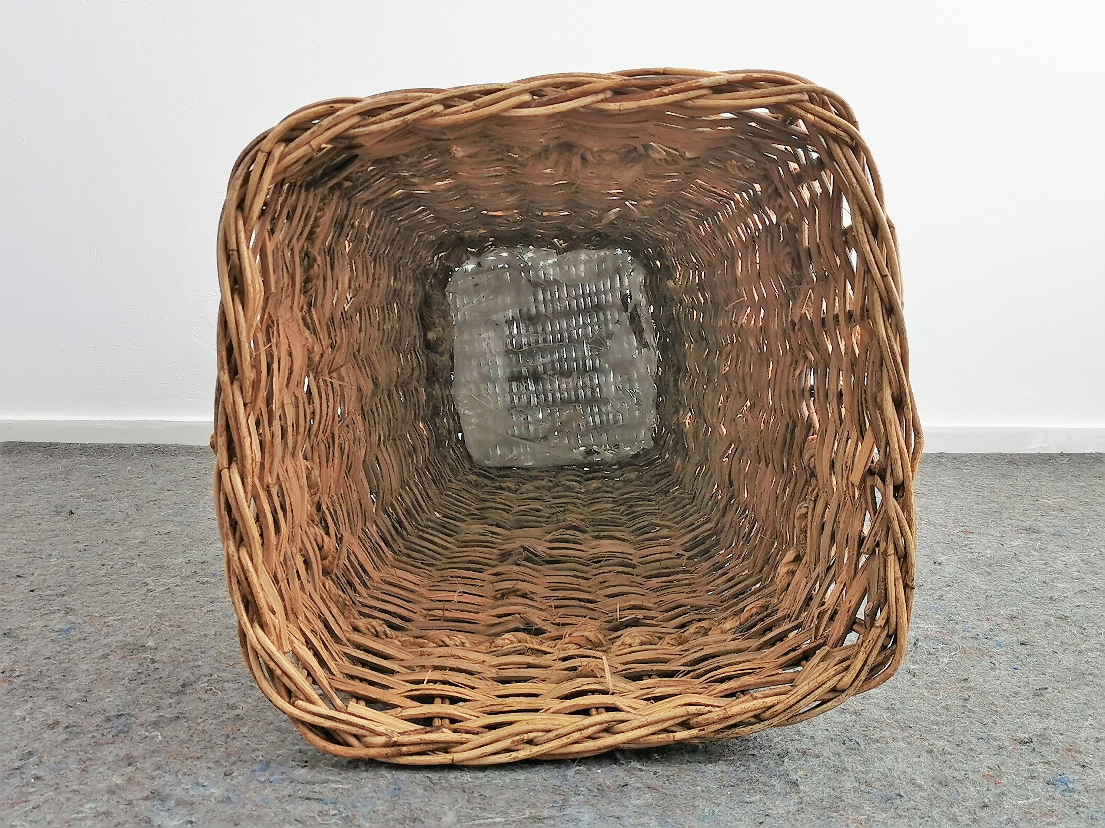 Wicker Harvest Basket.