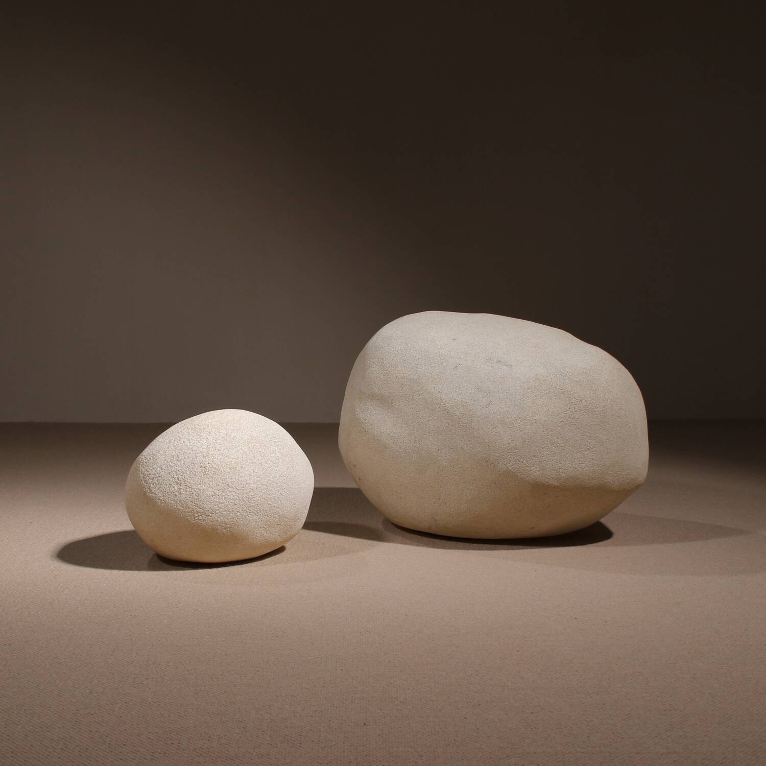 Pair of ‚Moon Rock Dora‘ Lamps by André Cazenave for Atelier A Paris