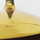 Swedish Mid-Century Modern brass pendant lamp