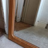 70' Scandinavian solid wood mirror