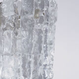 Ice Glass Chandelier by J. T. Kalmar for Kalmar Franken KG, 1960s