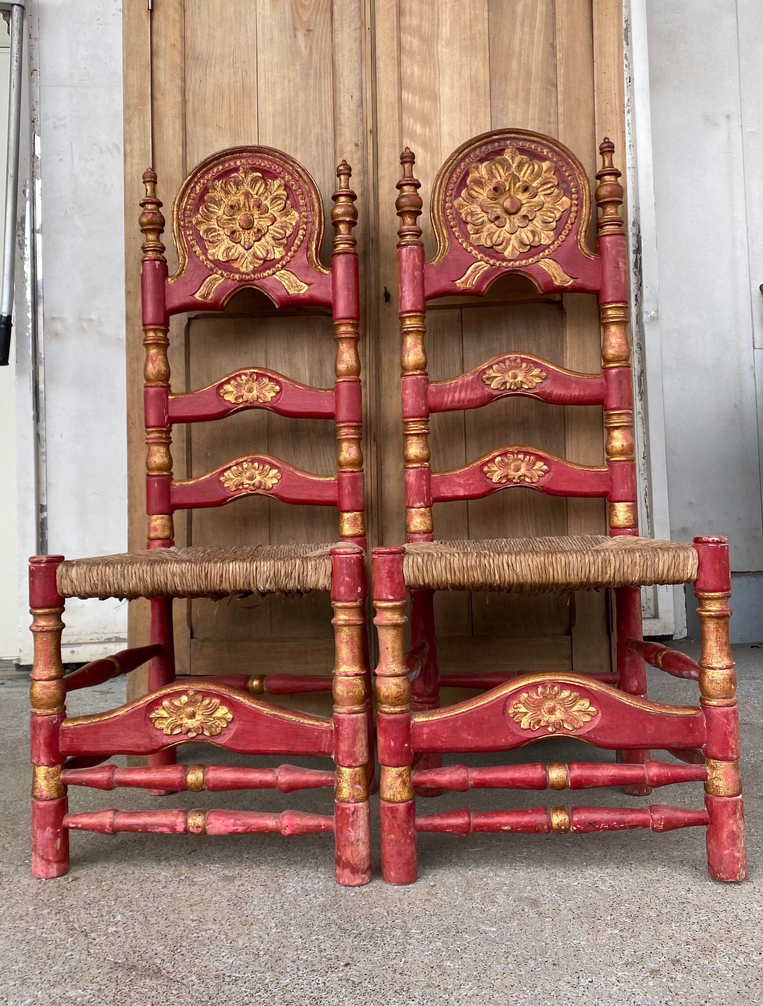 Pair of Spanish chairs