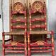 Paire des chaises espagnoles