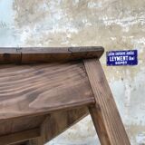 Vintage pine farm table