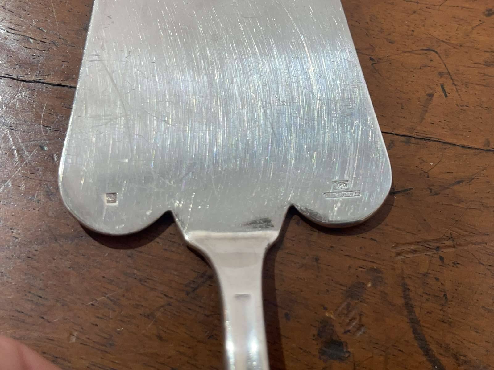 Christofle silver metal pie server