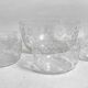 Salad bowl and 5 cut crystal cups from the 1950s.