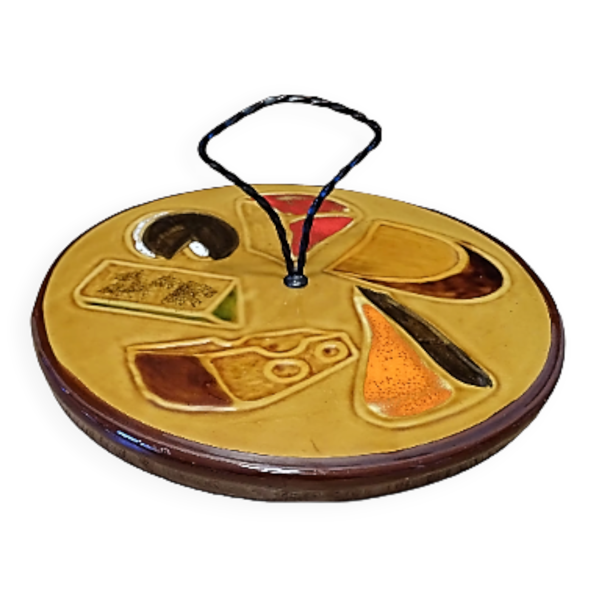 Vallauris Very nice modernist cheese platter