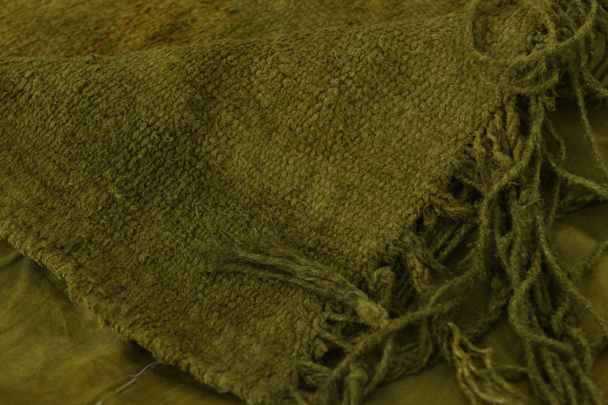 5x7 Army Green Contemporary Vintage Rug, 143x220Cm