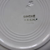 Set of 4 mixed porcelain soup plates from HBCM and Digoin 2008106