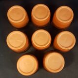 8 Terracotta ramekins