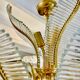 Palm model glass chandelier, Italy 1980 Venini