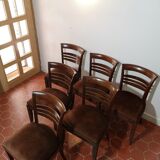 set de 6 chaises art deco
