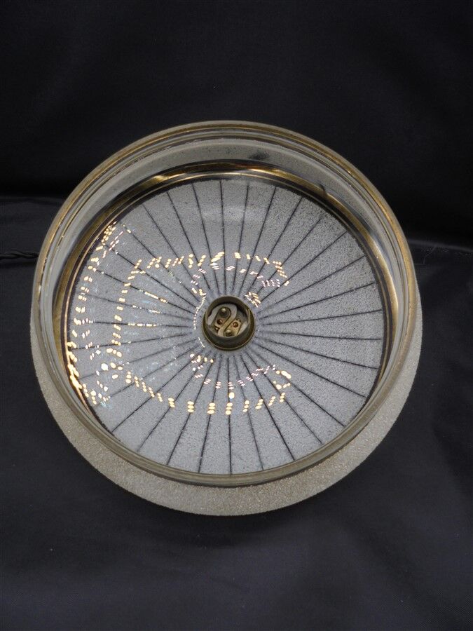 Art deco hanging lamp