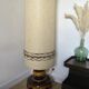 Vintage ceramic foot lamp to lay