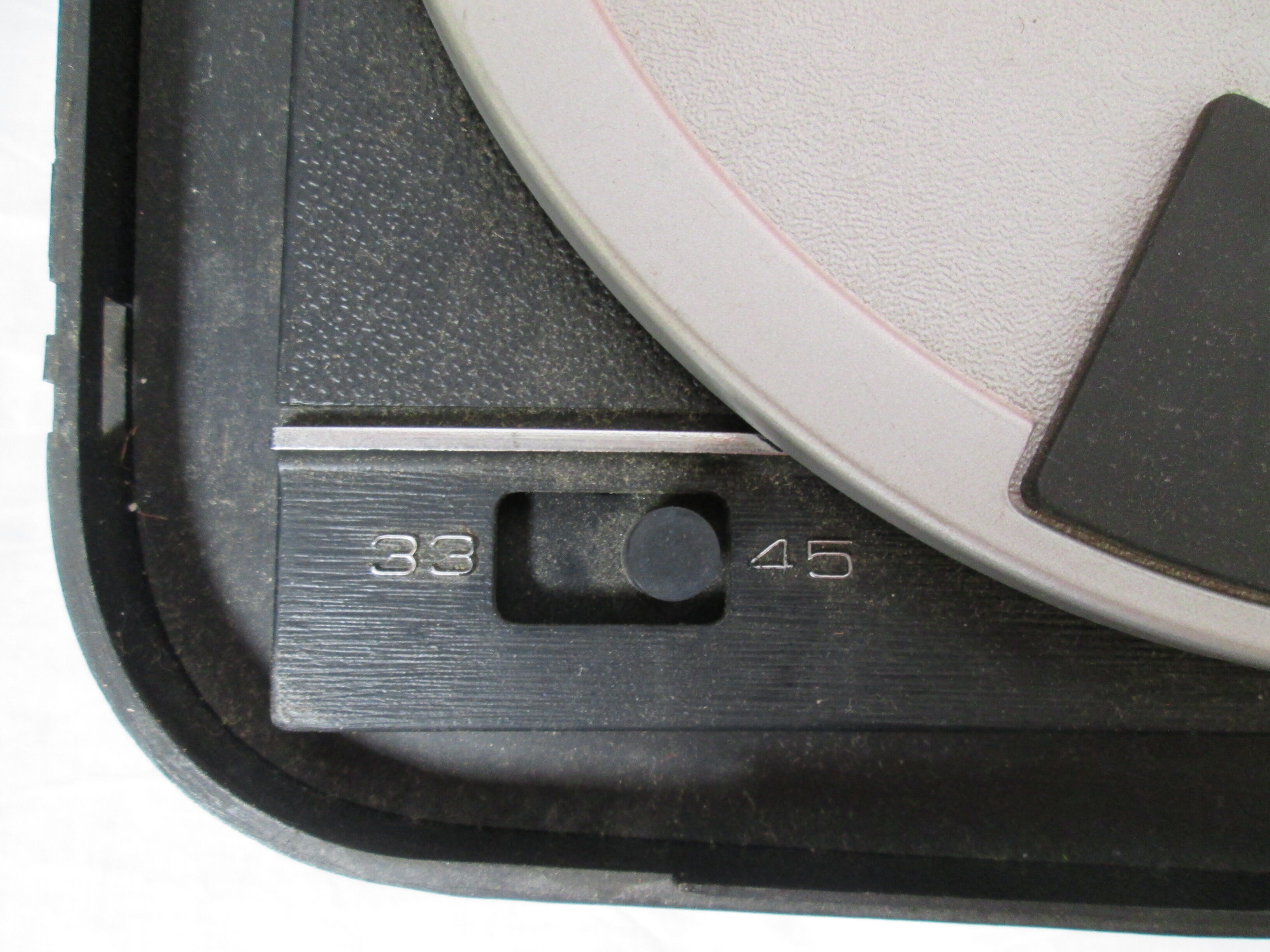 Vintage record turns