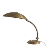 Grande lampe de table en laiton, Egon Hillebrand, années 1930