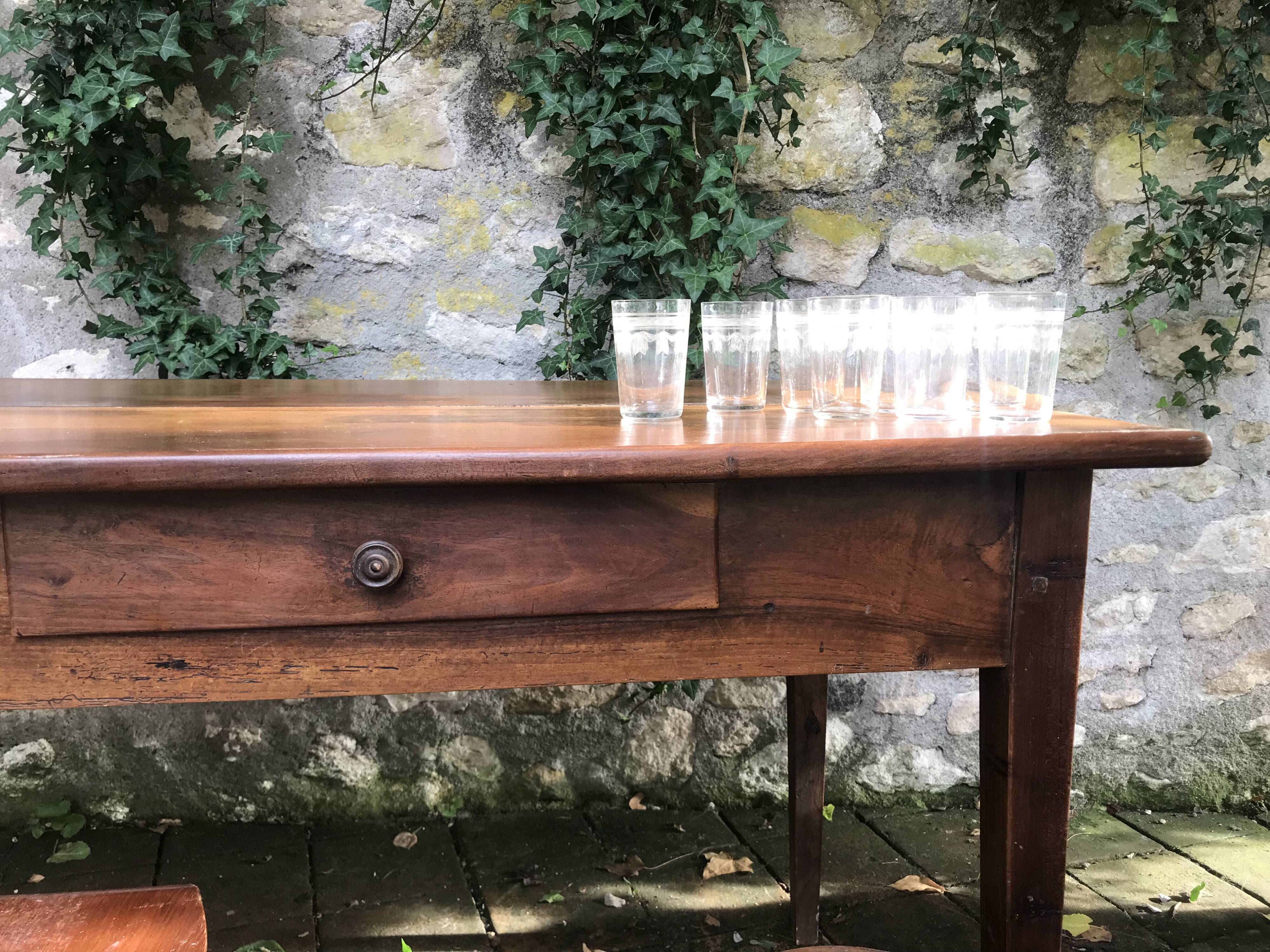 Old farm table