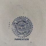 "Parmentier" plate, Terre de Fer