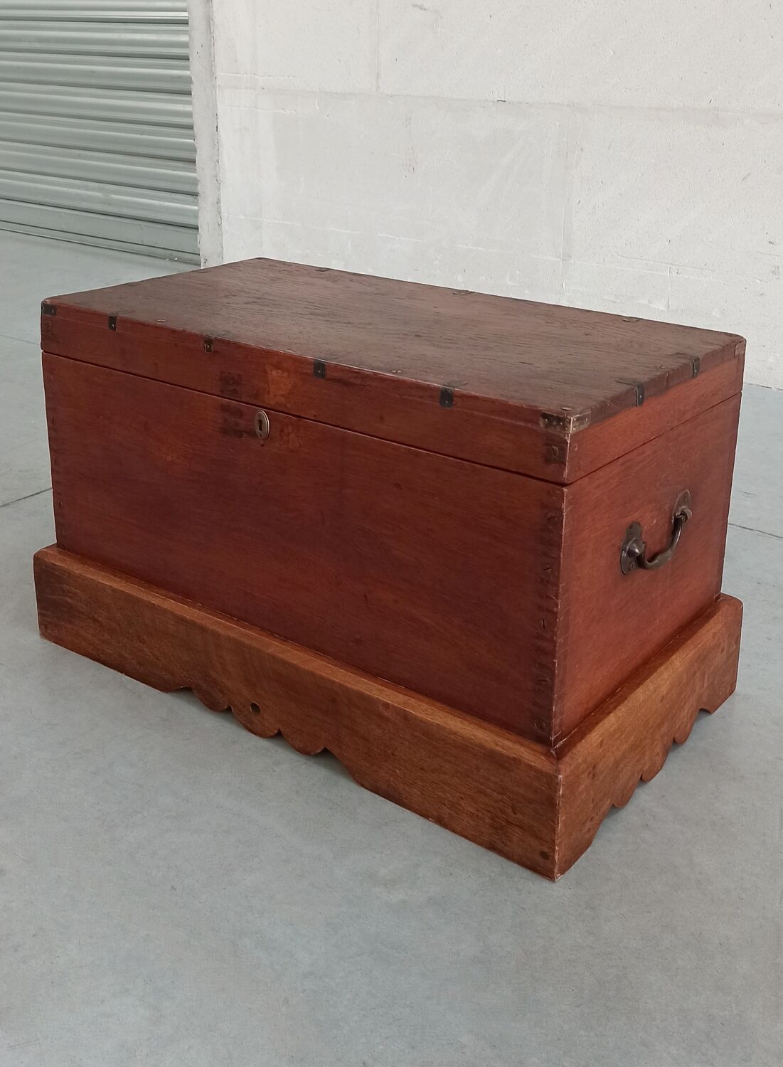 Vintage chest in exotic wood