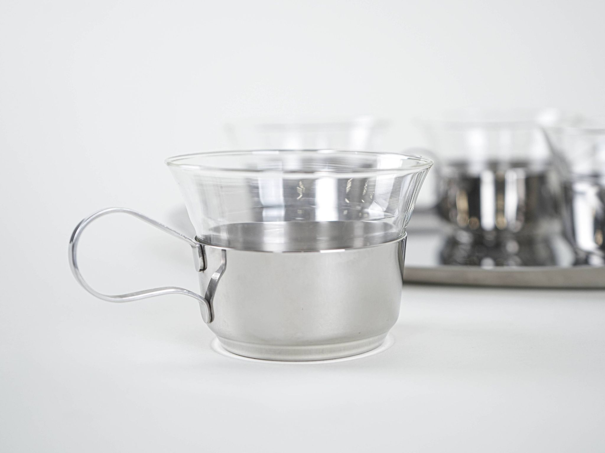 Serving set, Italian design, 1970s, made in Italy