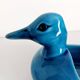 Empty ceramic duck pocket