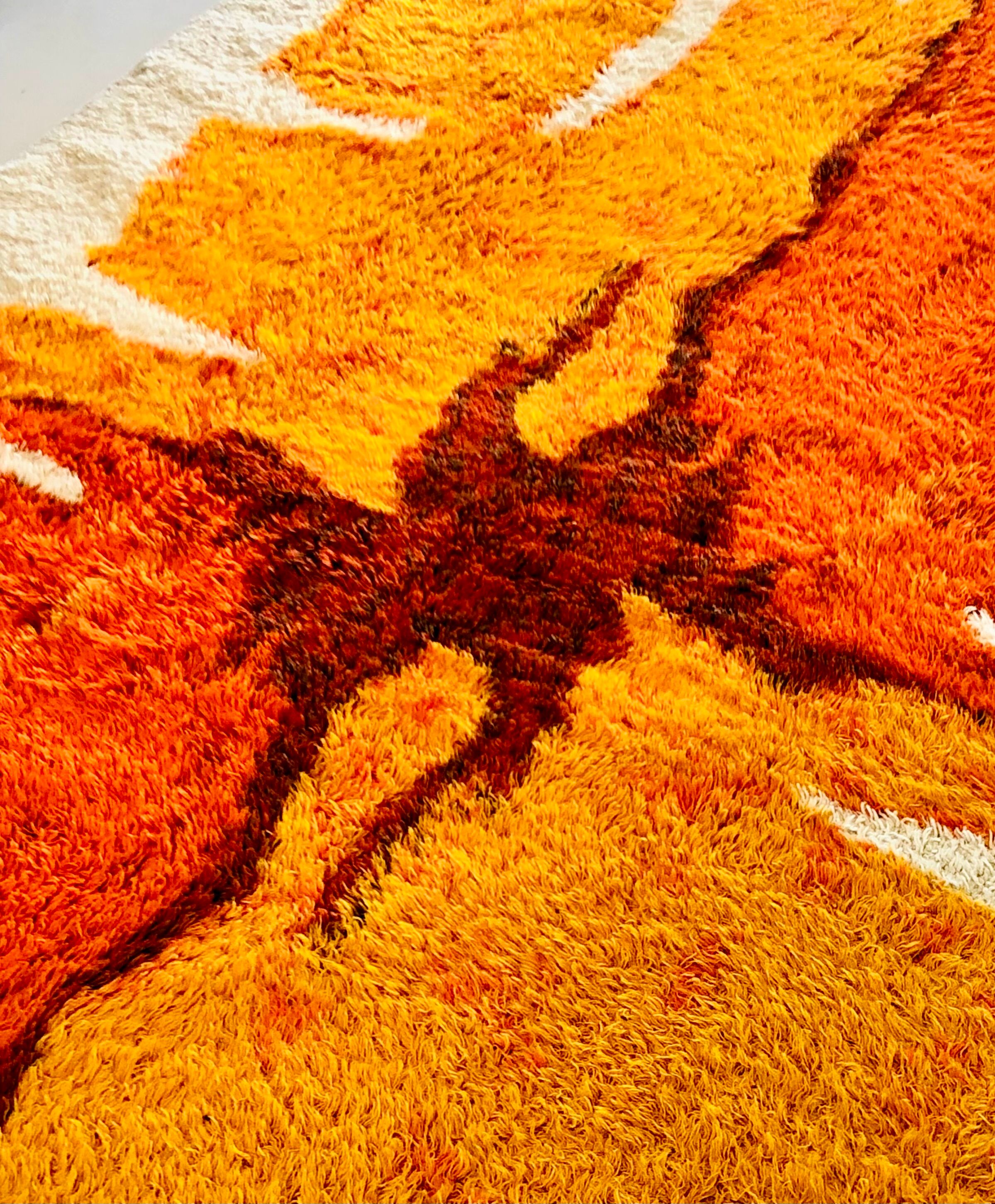 2x3 wool rug by Hojer Eksport Wilton, Joker model, Denmark 70s