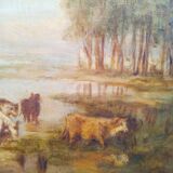 Tableau de vaches reentoile