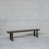 Primitive Wooden Belgium Bench