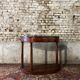 Half-moon console walnut period empire early nineteenth century