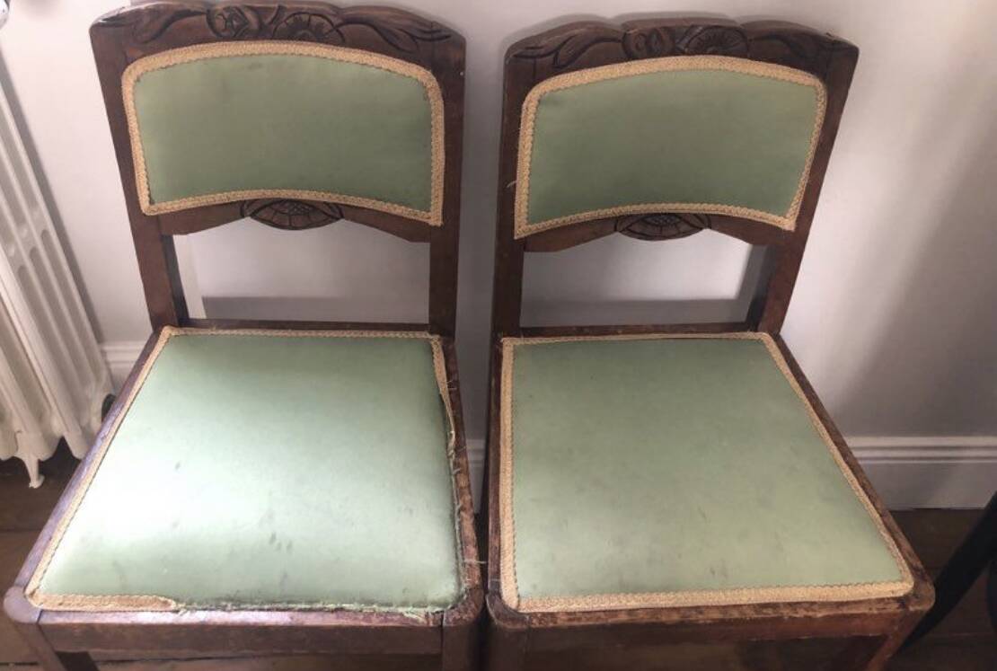 Pair of Art Deco chairs