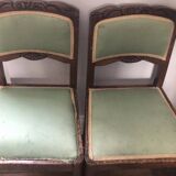 Paire de chaises Art Deco